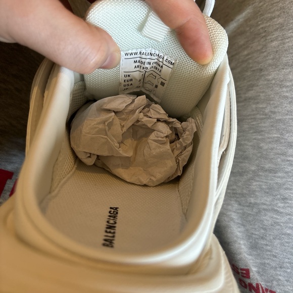 Balenciaga Track Mules in White - Picture 4 of 8